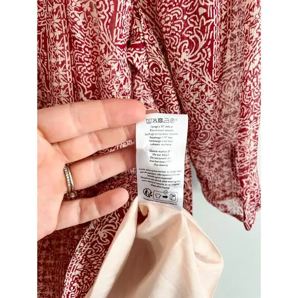 Sézane | Sezane | Noemia Mosaic Long Sleeve Dress | Fr Sz 36 / US Sz 4 - Picture 9 of 11